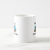 山の登山 コーヒーマグカップ (中央)