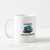 山の登山 コーヒーマグカップ (左)