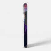 山の監視塔の風景スマホケース2 iPhoneケース (左側面)