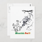 山の禁止 ポストカード (正面/裏面)