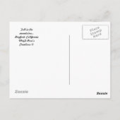 山の秋...はがき ポストカード (裏面)