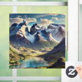 山の窓のクリック ウィンドウサイン (ホーム)