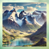 山の窓のクリック ウィンドウサイン (シート3)