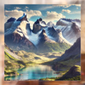 山の窓のクリック ウィンドウサイン (シート2)