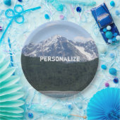 山の紙皿 ペーパープレート (パーティー)