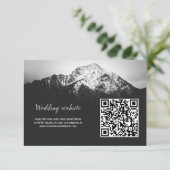 山の結婚下の白と黒 エンクロージャーカード (スタンド正面)