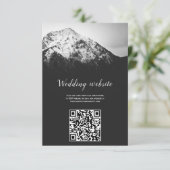 山の結婚下の白と黒 エンクロージャーカード (スタンド正面)