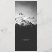 山の結婚下の白と黒 メニュー (裏面)