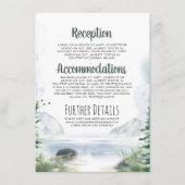 山の結婚詳細情報 エンクロージャーカード (正面)