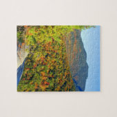 山の縁の秋の景色 秋の写真 ジグソーパズル (横)