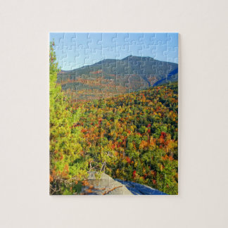 山の縁の秋の景色 秋の写真 ジグソーパズル