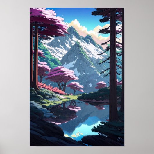 山の縁 ポスター (正面)