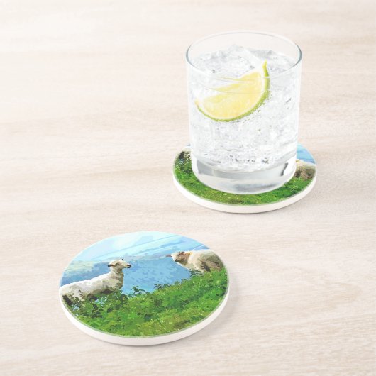 山の羊 コースター (側面)