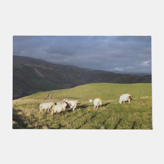 山の羊 ドアマット (正面)