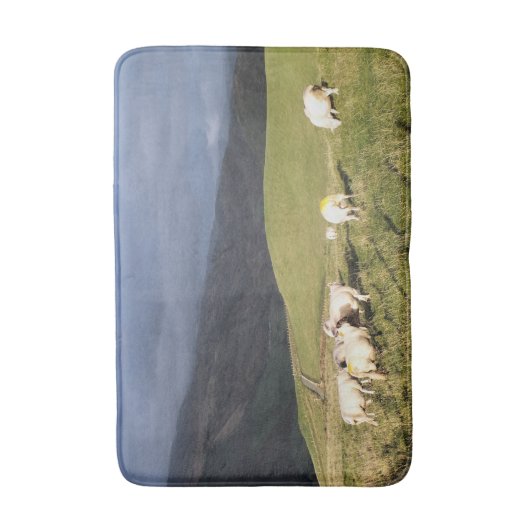 山の羊 バスマット (正面縦)