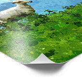 山の羊 フォトプリント            (角)