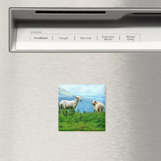 山の羊 マグネット (インサイチュ (食洗機))