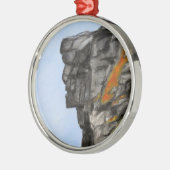 山の老人秋 メタルオーナメント (左)