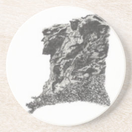 山の老人、NHのスケッチのコースター コースター