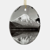 山の聖者Helensおよびspirit湖 セラミックオーナメント (右)