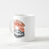 山の聖降誕祭お目出とう。 コーヒーマグカップ (正面左)