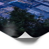 山の背後にレイニア。 ポスター (コーナー)