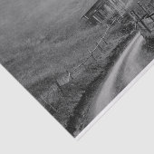 山の自然·霧の木小屋 薄葉紙 (詳細)