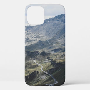 山の航空写真 iPhone 12ケース