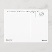 山の色 ポストカード (裏面)