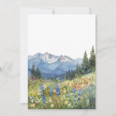 山の花々のお別れと感謝の会 招待状 (裏面)