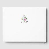 山の花の庭は幸いにも結婚の後 ゲストブック (裏面)