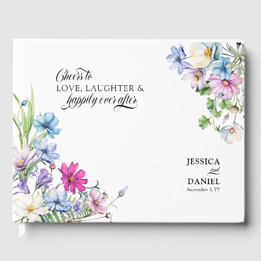 山の花の庭は幸いにも結婚の後 ゲストブック (正面)