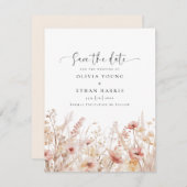 山の花結婚の セーブザデート (正面/裏面)