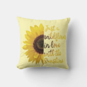 山の花 クッション (正面)