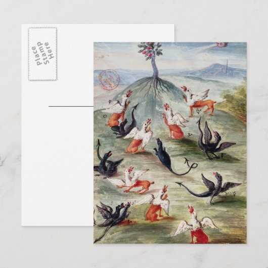 山の花』 ポストカード (正面/裏面)