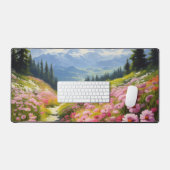 山の草地 デスクマット (キーボード&マウス)