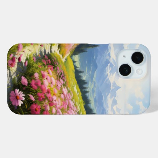山の草地 Case-Mate iPhoneケース (裏面 (横))