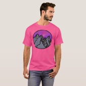 山の袖 Tシャツ (正面フル)