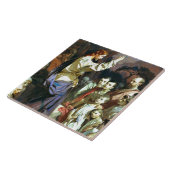 山の説教素晴らし芸術 タイル (側面)