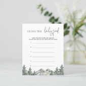 山の赤ちゃんシャワー推測ベビー食品ゲーム (スタンド正面)