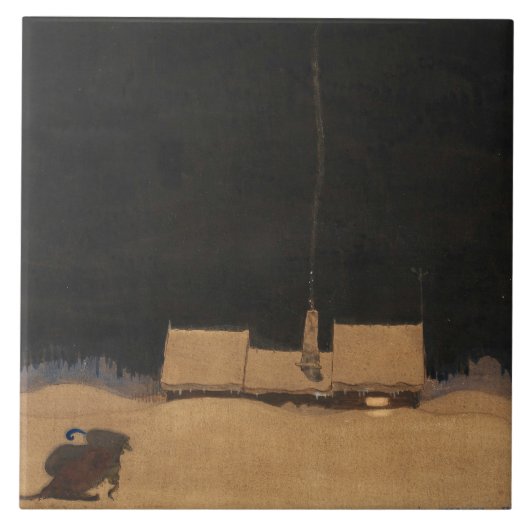 山の足のジョンBauer-Theのコテージ タイル (正面)