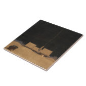 山の足のジョンBauer-Theのコテージ タイル (側面)