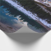 山の近くの木々 ラッピングペーパー (角)