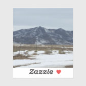 山の近くの生活 シール (シート)