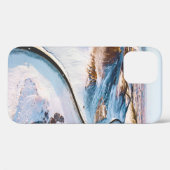 山の近くの道路の鳥の目写真 Case-Mate iPhoneケース (裏面 (横))