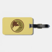 山の選択ラゲッジタグ付き/レザーストラップ ラゲッジタグ (裏面横)