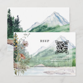 山の野の花 | QRコード ウェディング RSVP