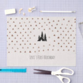 山の野生の1つのティッシュペーパー 薄葉紙 (クラフト)