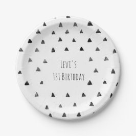 山の野生の1つのパーティーの紙皿 ペーパープレート