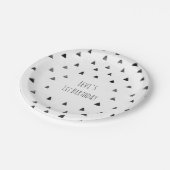 山の野生の1つのパーティーの紙皿 ペーパープレート (アングル)